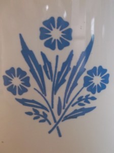 CorningWare Cornflower design